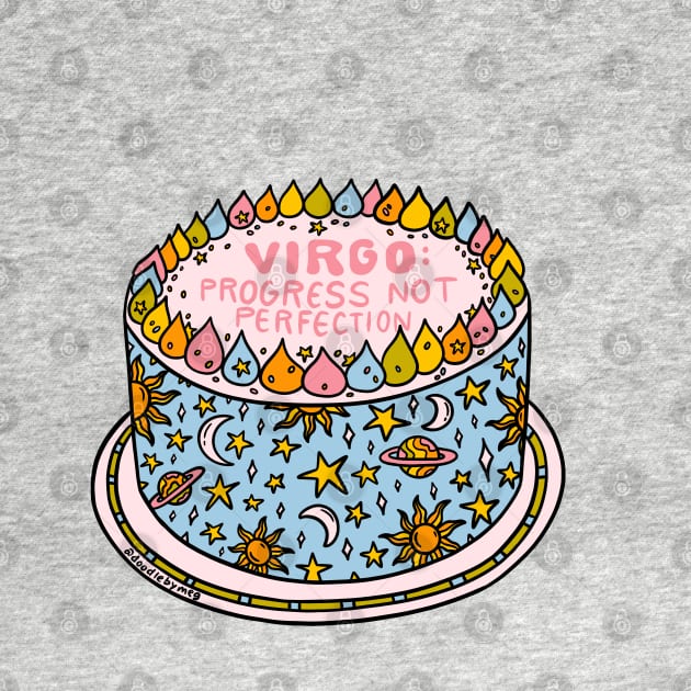 Virgo Cake by Doodle by Meg